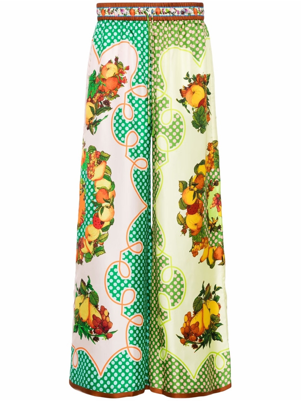 Alemois Lemonis Silk Palazzo Pants Sz US 12 / AUS 16
